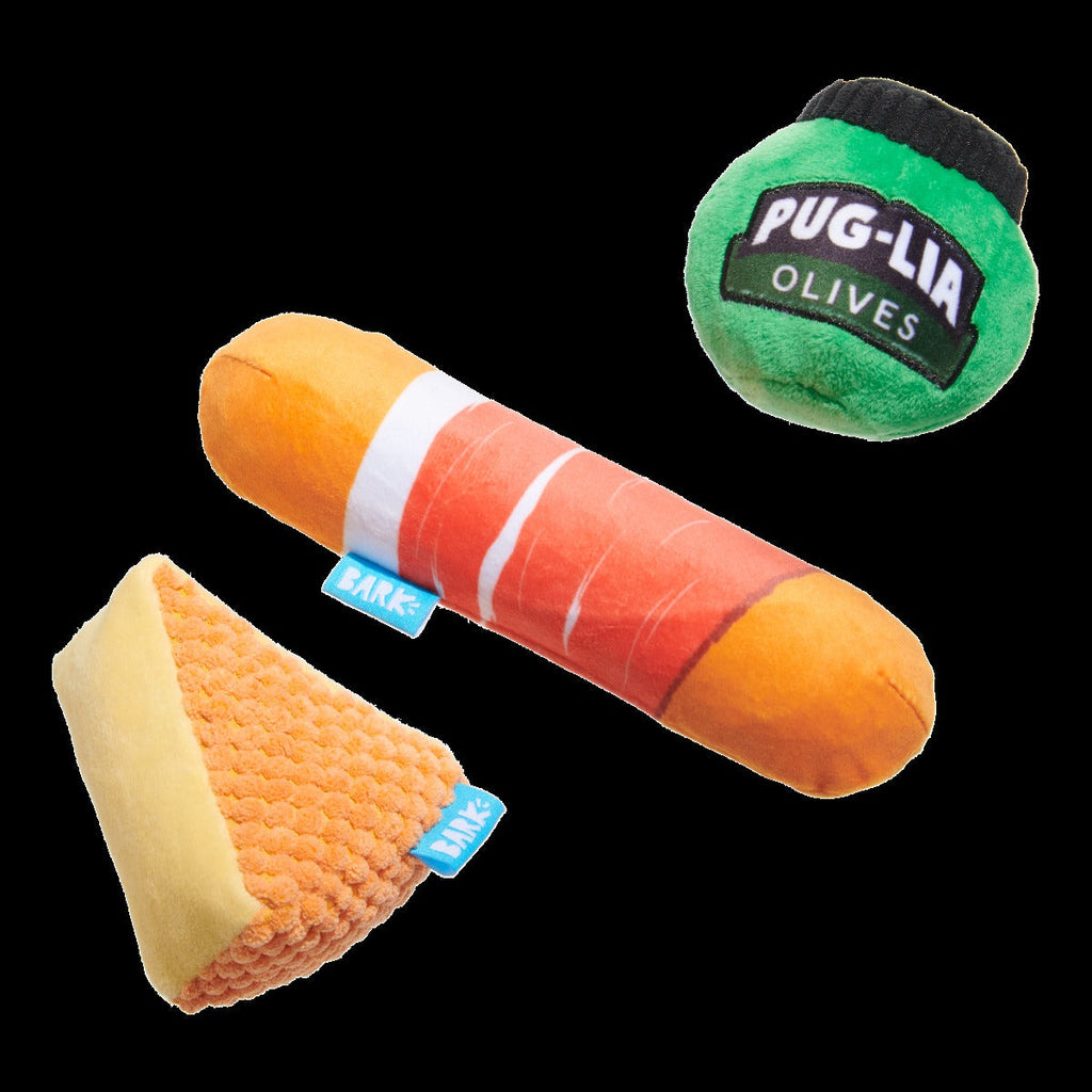 Primo Pawsto Plush Multi-Part Dog Toy