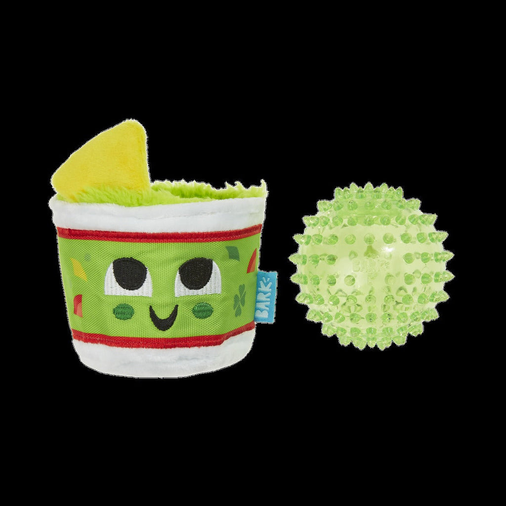 Guac A-Molly Plush Multi-Part + Fetch + Enrichment Dog Toy