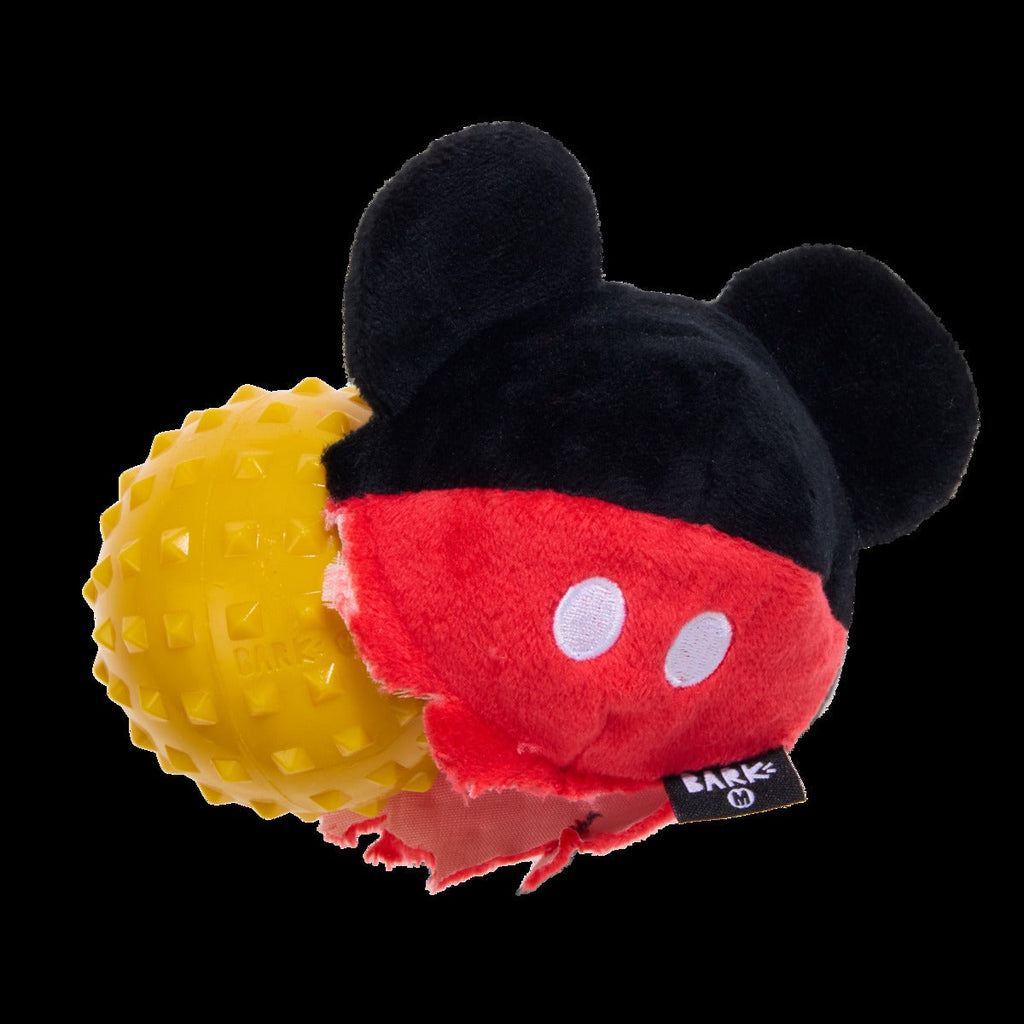 Mickey Mouse Ball Super Chewer Durable 2-in-1 + Fetch Dog Toy