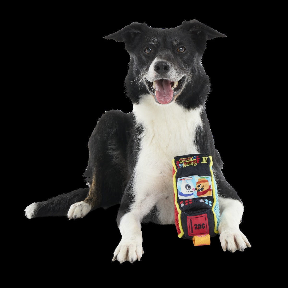 Treat Biter III Plush Enrichment + Tug Dog Toy
