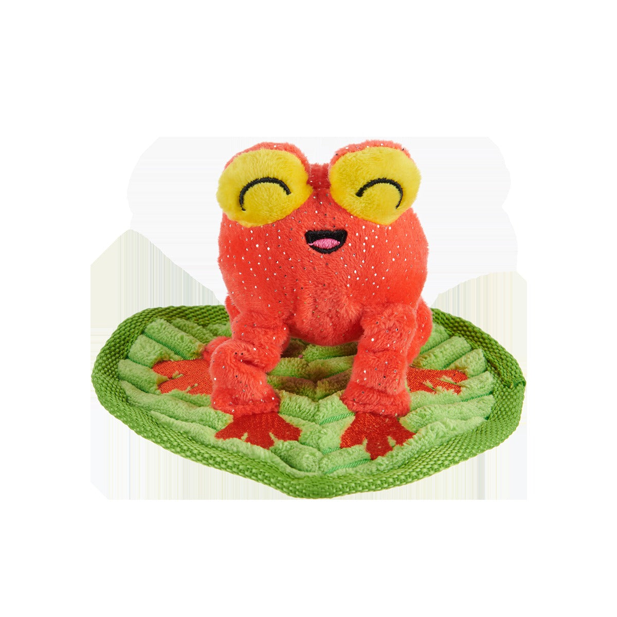 Tiana Tomato Frog Plush Tug Dog Toy