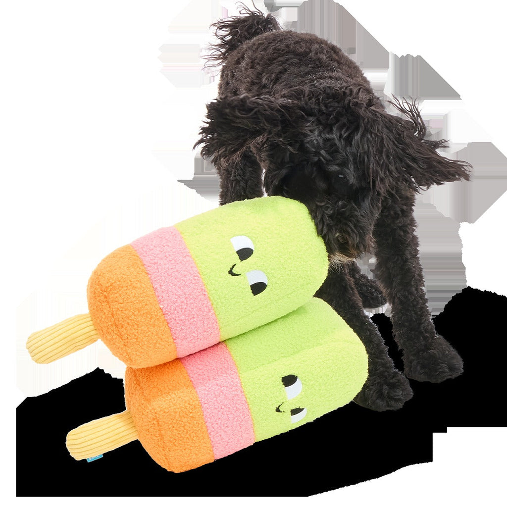Big Ice Pop Plush Extra-Large + Tug Dog Toy