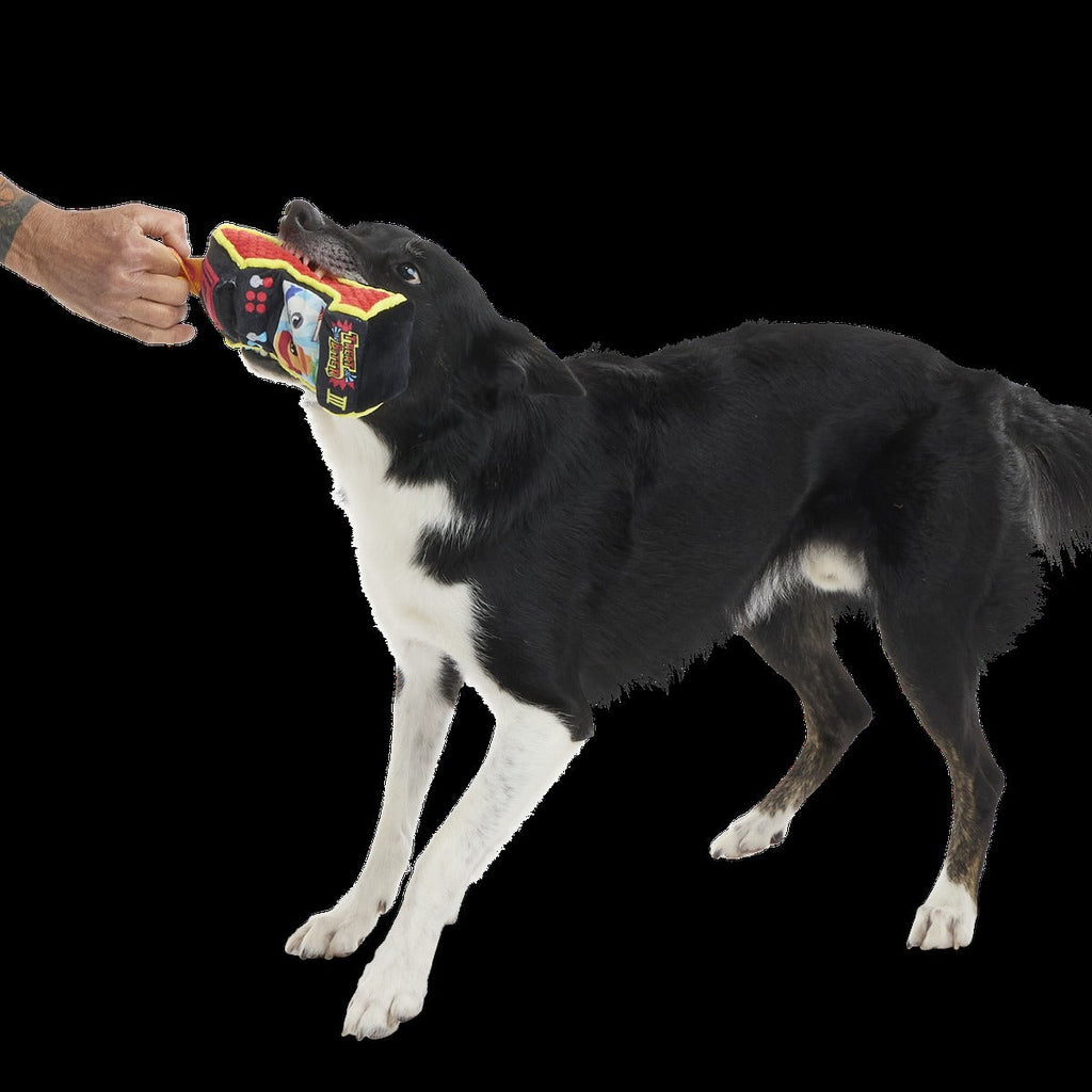 Treat Biter III Plush Enrichment + Tug Dog Toy