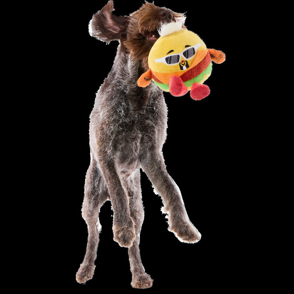 Flame-Grilled Fieri Plush Extra-Large + Tug Dog Toy