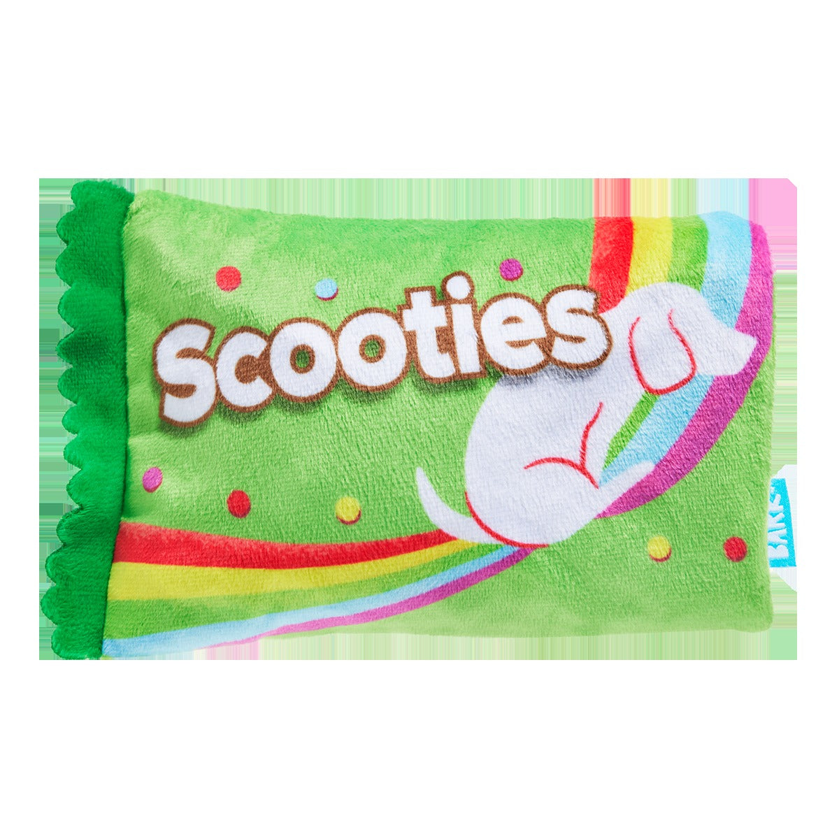 Scooties Candy Plush Multi-Part + Enrichment Dog Toy
