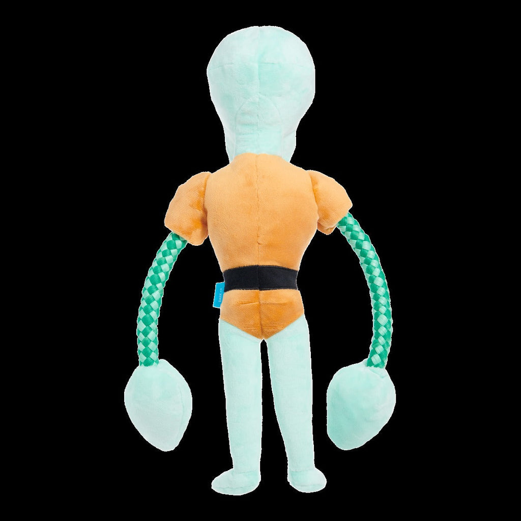 Handsome Squidward Plush Extra-Large + Tug Dog Toy