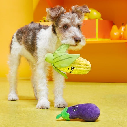 Double Trouble Veggies Multi-Part Dog Toy