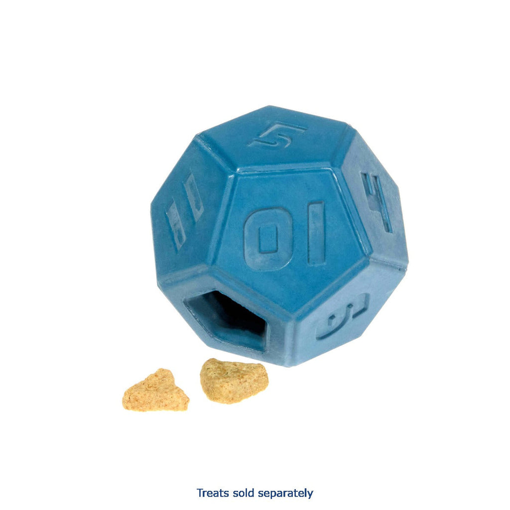 Roll + Play Dice Super Chewer Durable Fetch + Enrichment Dog Toy