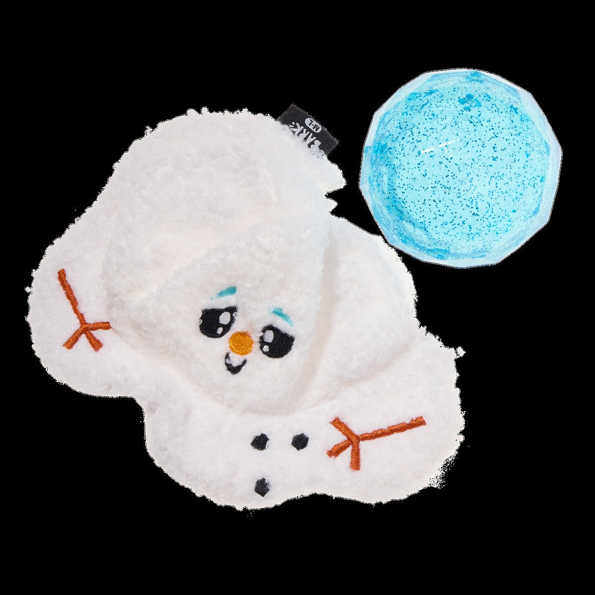 Slushy The Snowman Durable Super Chewer 2-in-1 Rip and Reveal Dog Toy