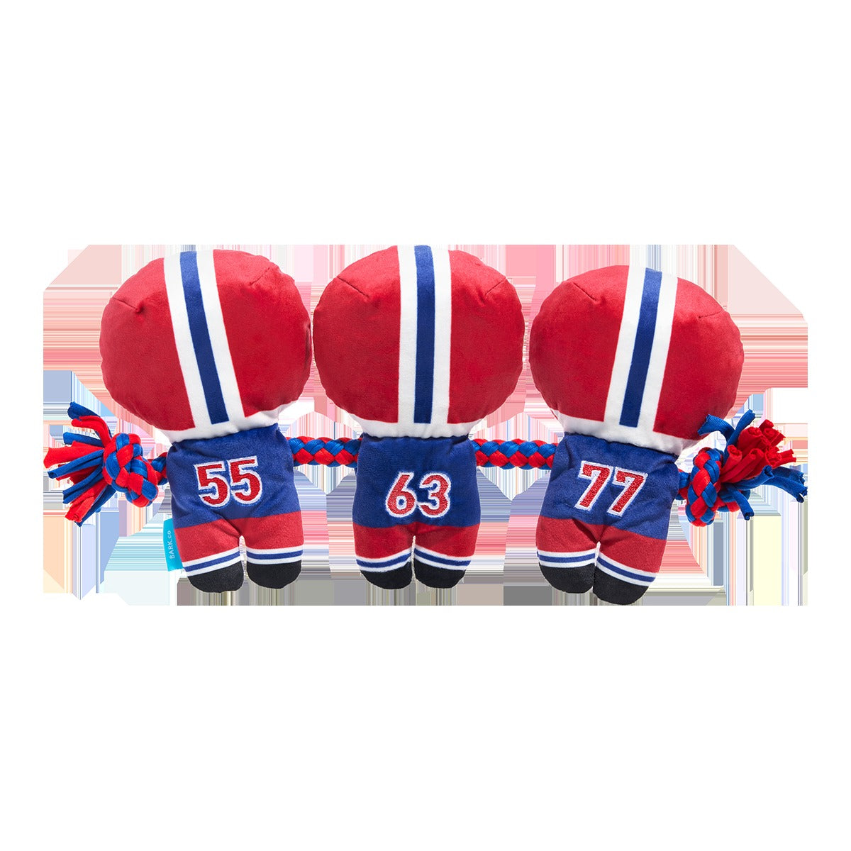 Linebarkers Plush Tug Dog Toy