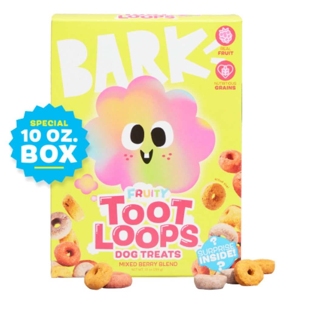 Tooty Fruit LoopsTM Mixed Berry Blend Hard & Crunchy Dog Treats, 10 oz