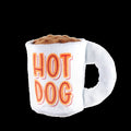 Hot Dog Mug Plush Tug Dog Toy