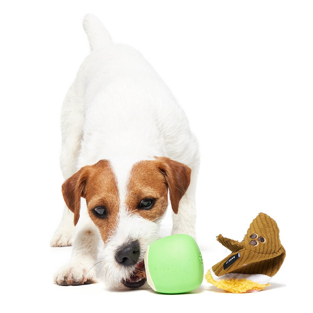 Coco-Mutt Cocktail Super Chewer Durable 2-in-1 + Fetch + Enrichment Dog Toy