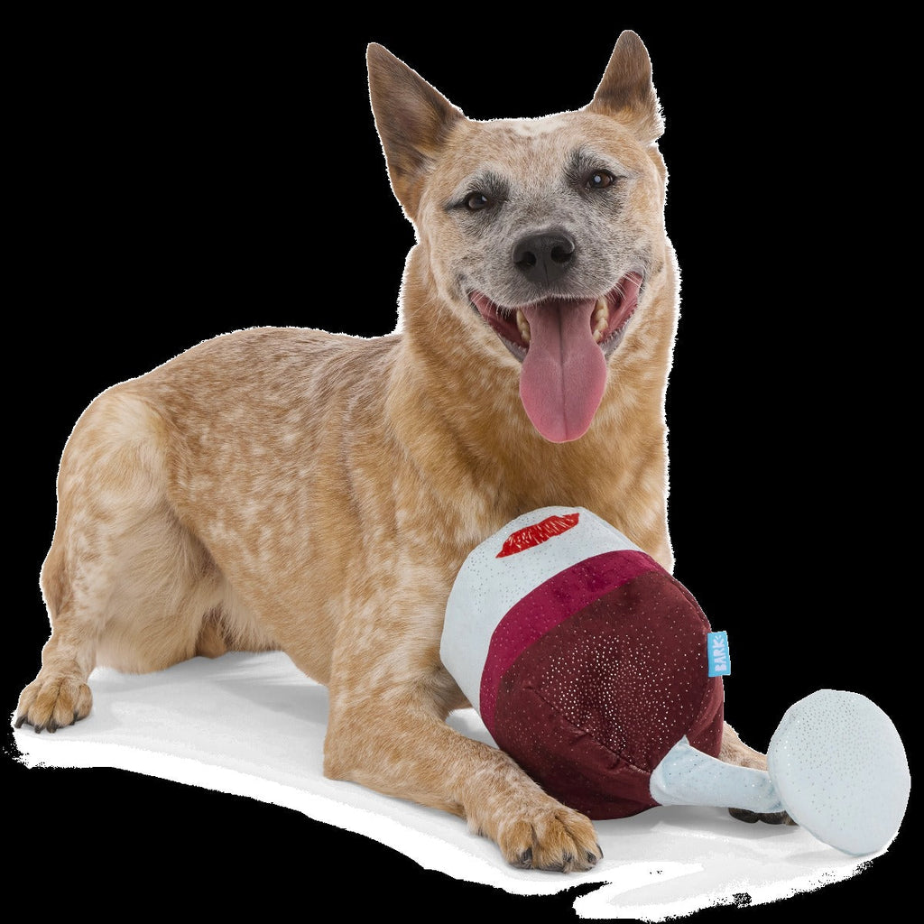 Grrrrande Vino Plush Extra-Large + Tug Dog Toy