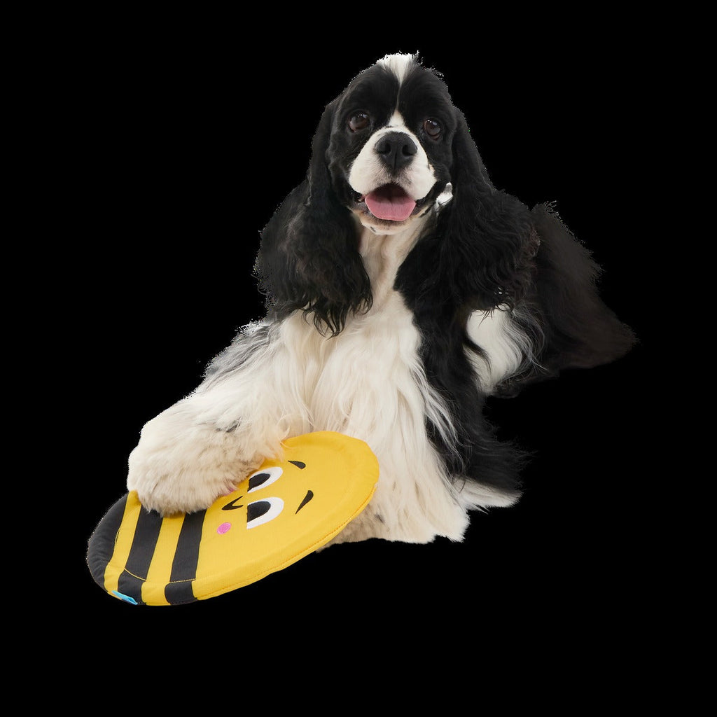 Fritz Bee Plush Fetch Dog Toy