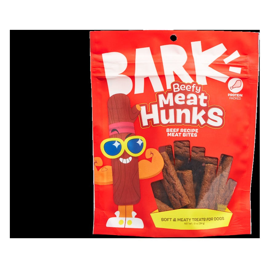 Beefy Meat HunksTM Soft & Chewy Dog Treats, 10 oz