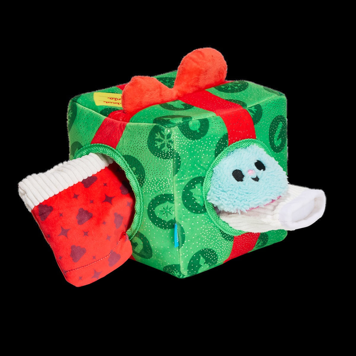 Holly Day's Presents Plush Extra-Large + Multi-Part + Enrichment Dog Toy