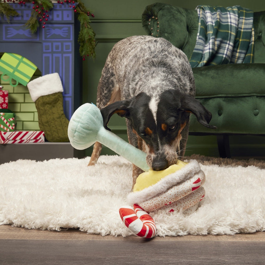 Eggnog Muttini Plush Extra-Large Dog Toy