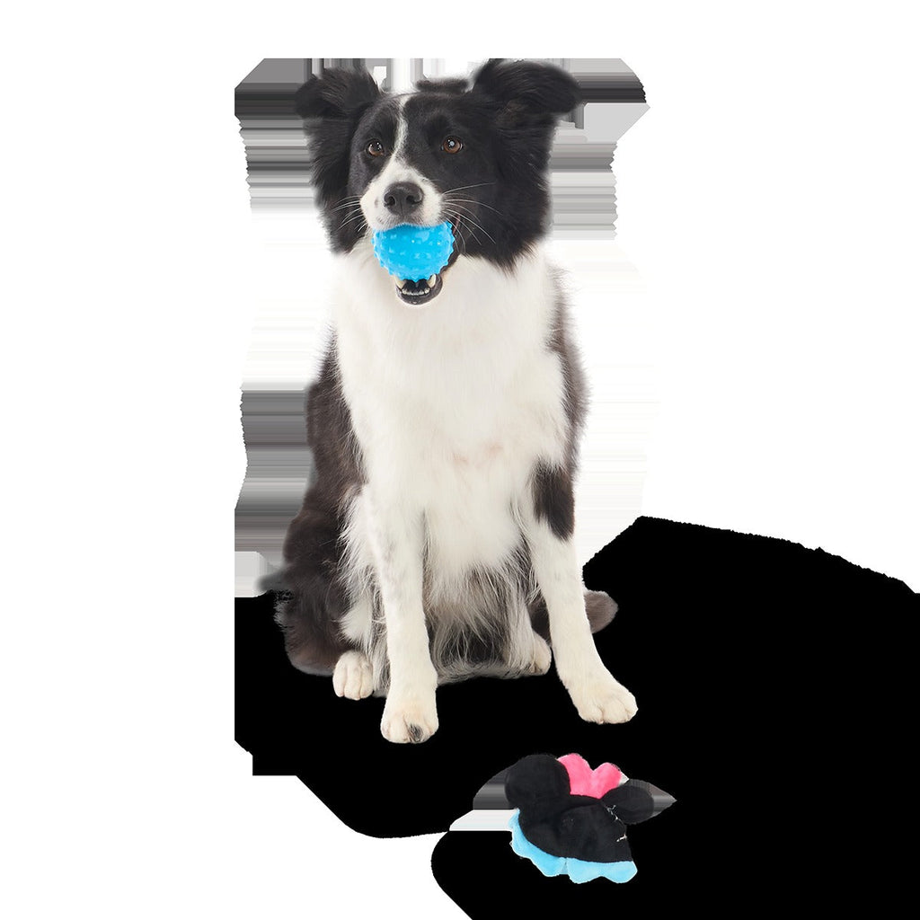 Minnie Mouse Ball Super Chewer Durable 2-in-1 + Fetch Dog Toy