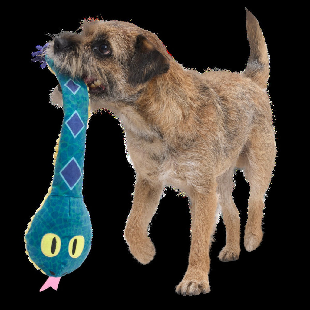 Bea The Titanoboa Plush Tug Dog Toy
