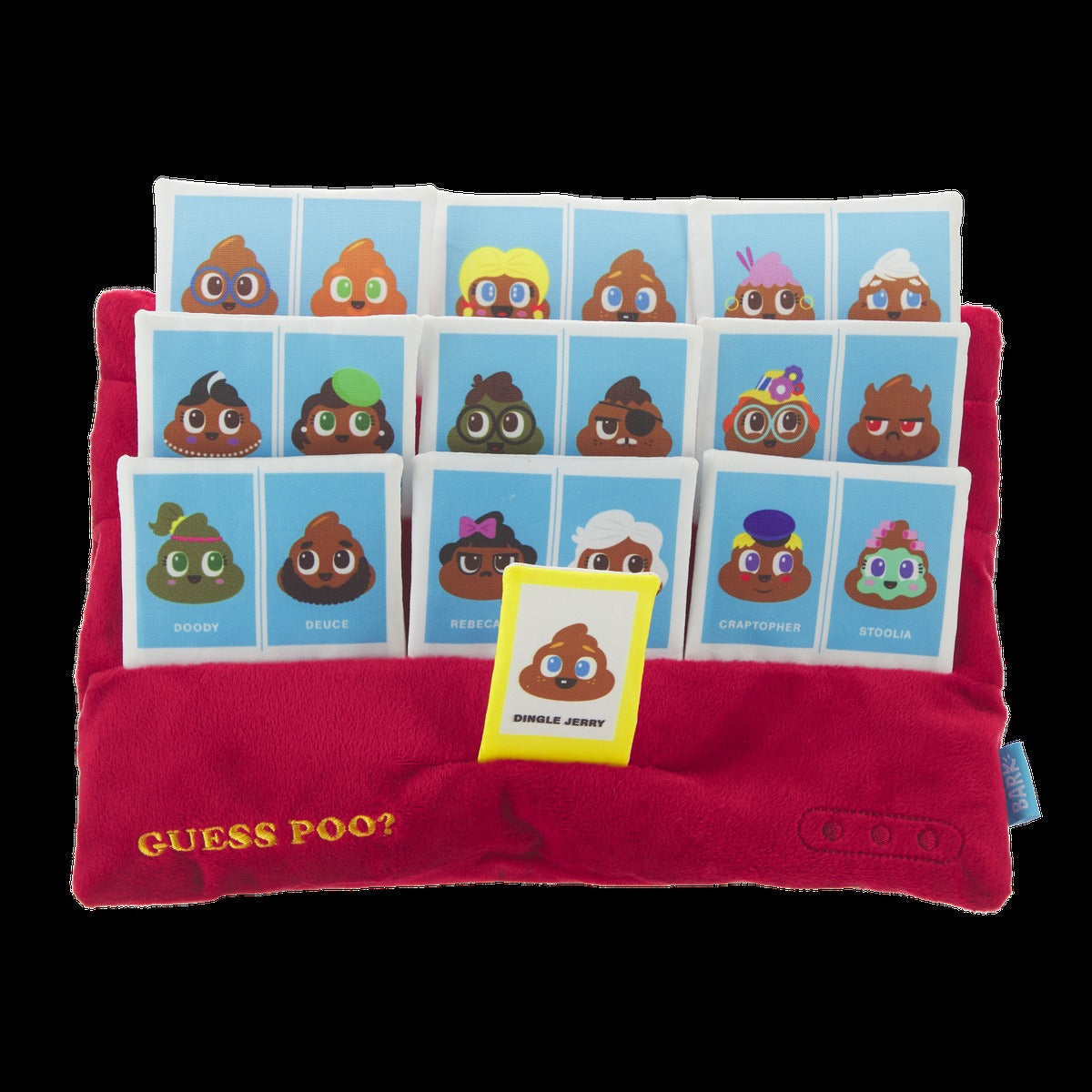 Guess Poo Plush Enrichment Dog Toy