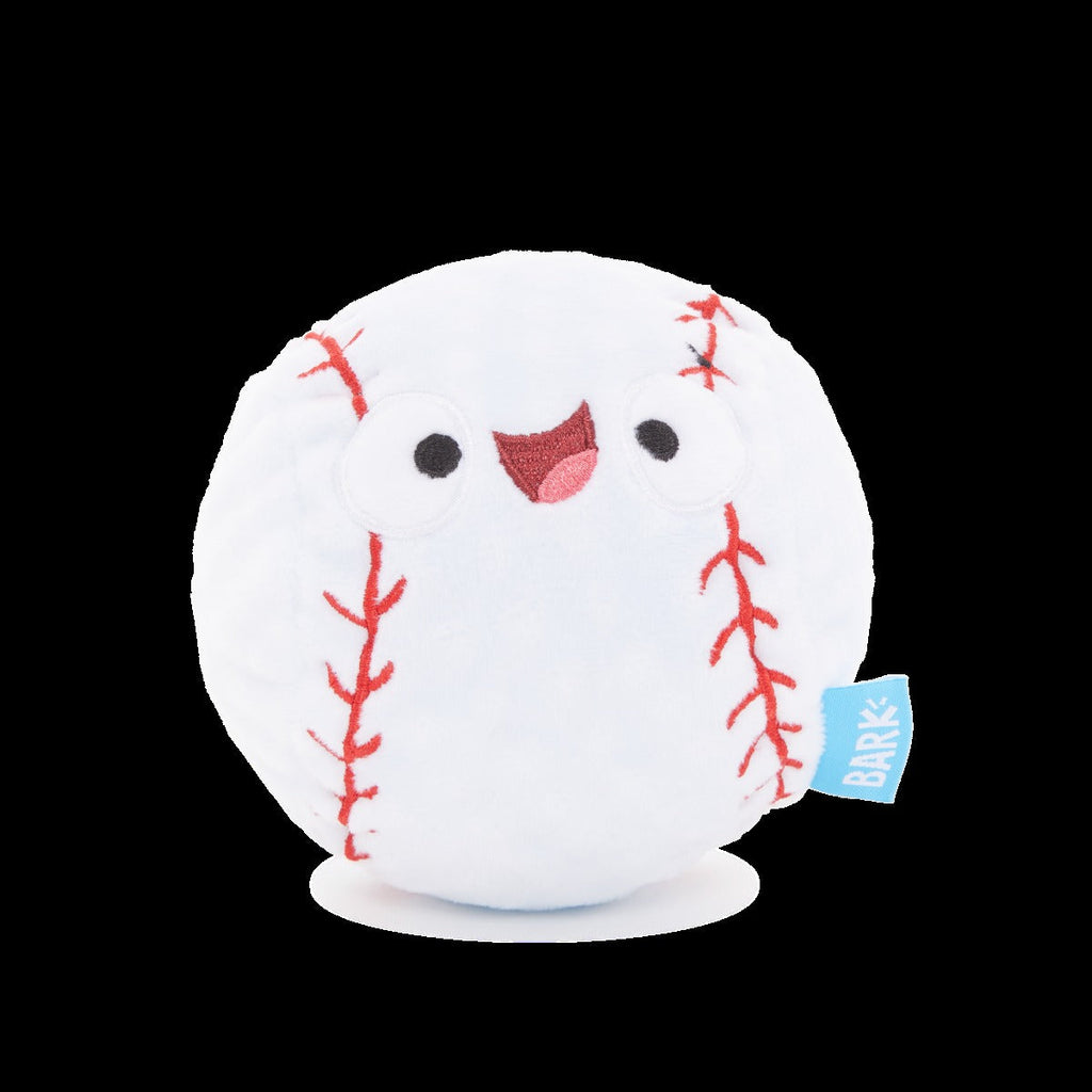 Major Lick Baseball Plush Fetch Dog Toy