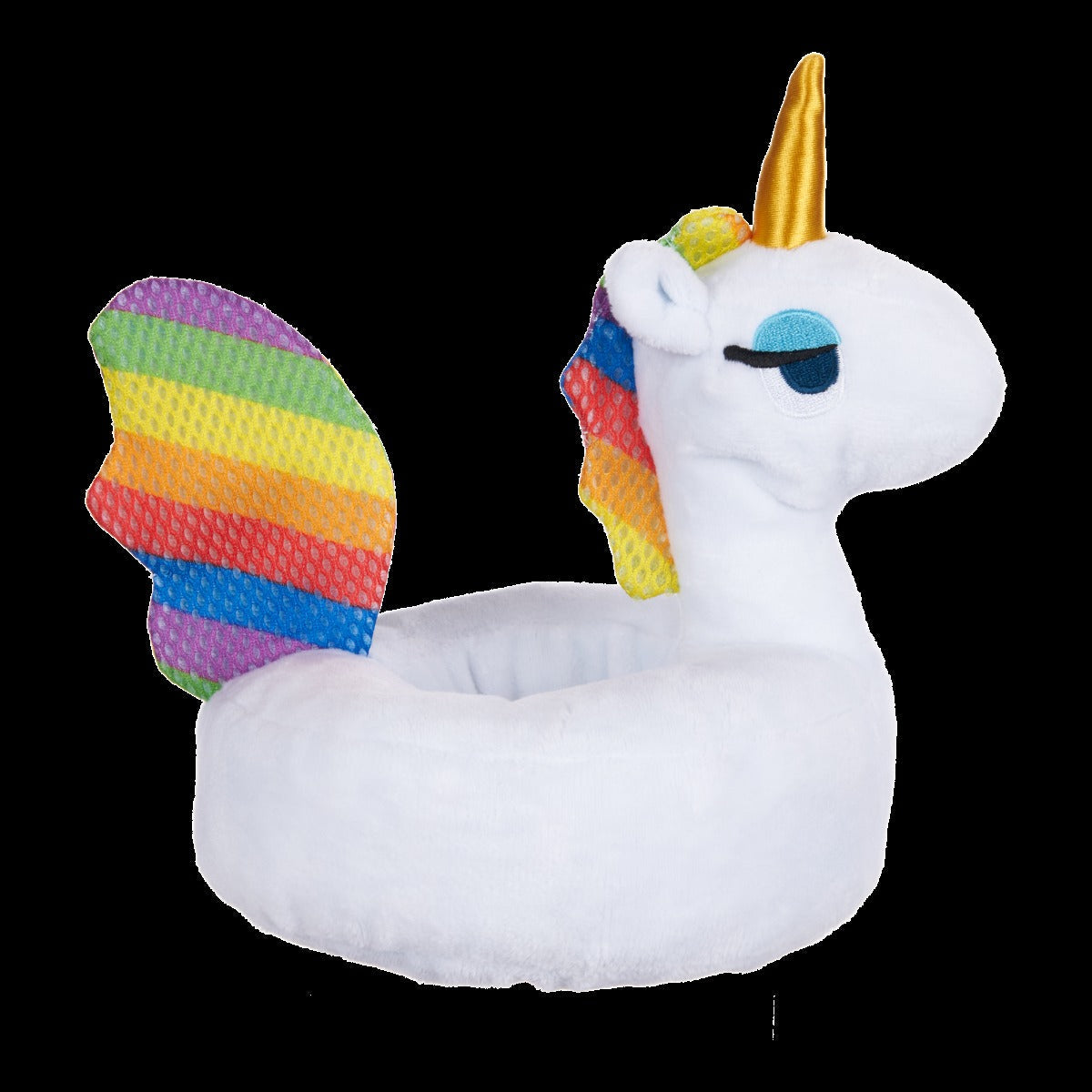 Tina the Tubular Unicorn Plush Tug Dog Toy