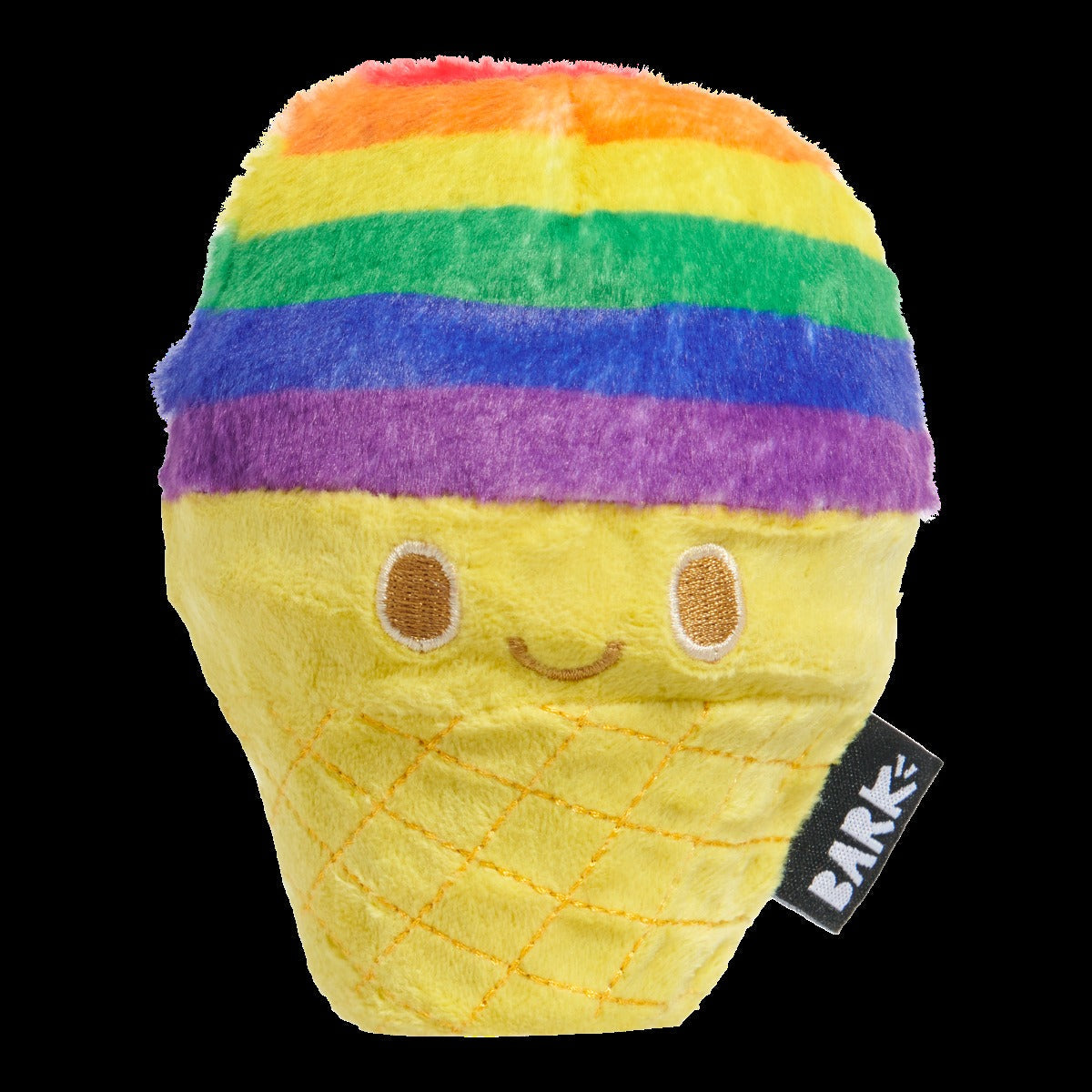 Rainbow-wow Sherbert Super Chewer Durable 2-in-1 + Enrichment Dog Toy