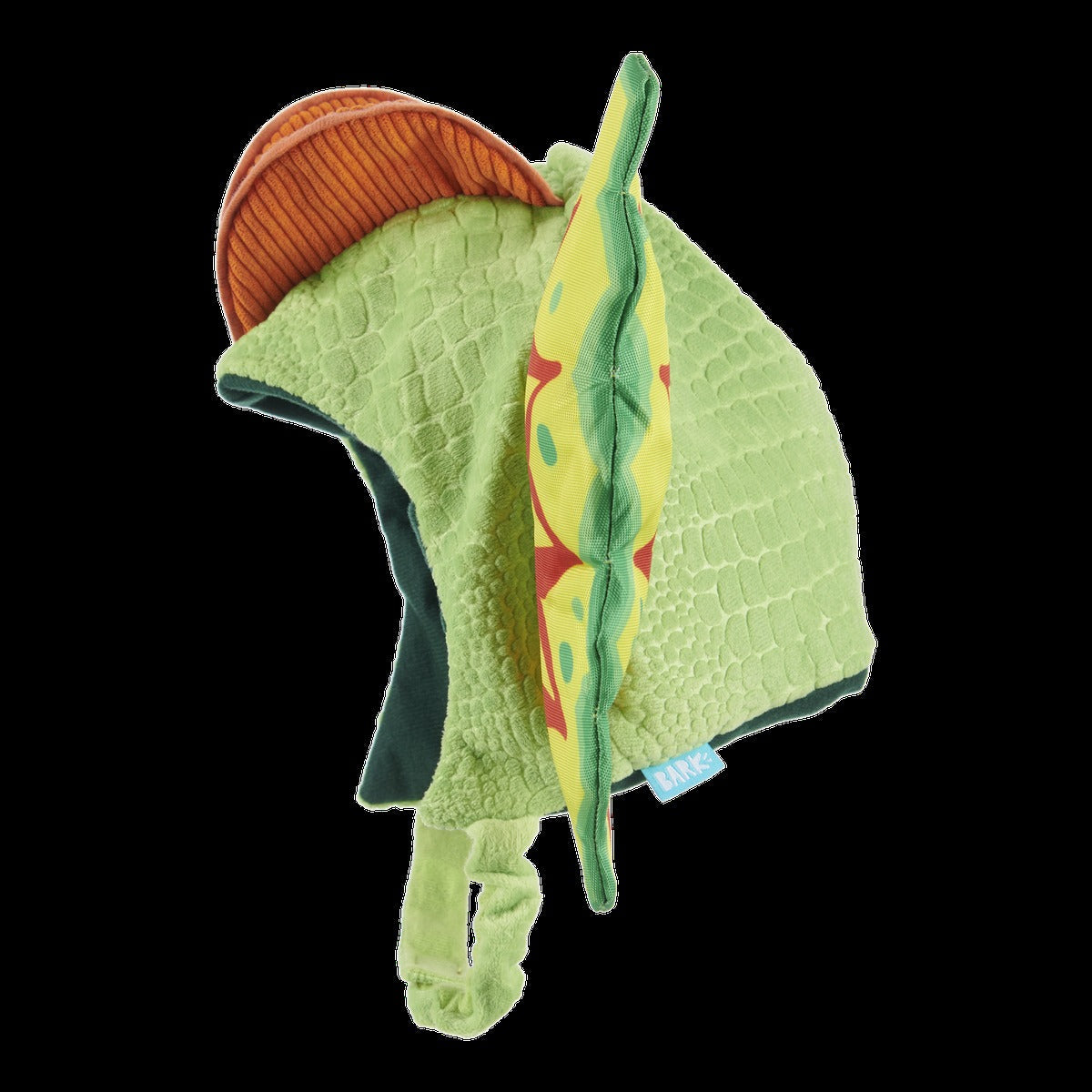 Spittin' Image Dino Collar Plush Wearable Dog Toy