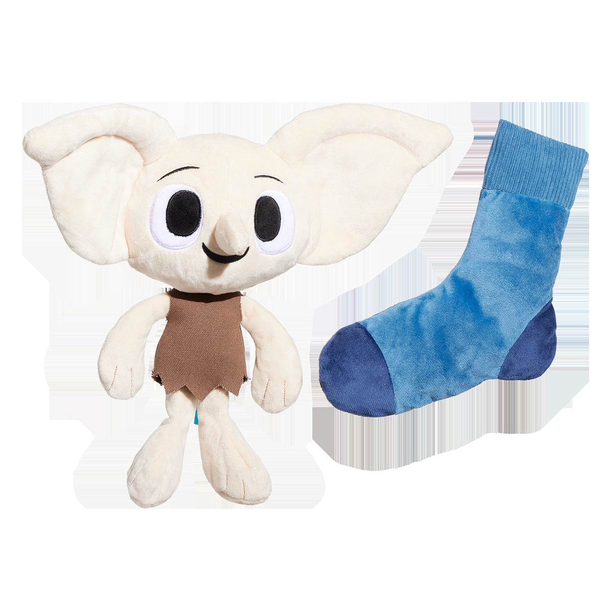 DobbyTM Plush 2-in-1 + Tug Dog Toy