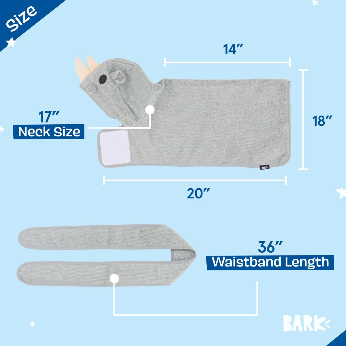 Rhino Bark n' Bathe Robe