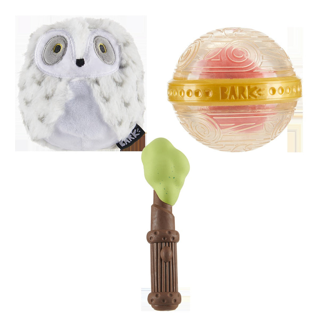 HARRY POTTERTM Super Chewer Durable Multi-Part + Fetch Dog Toy Bundle