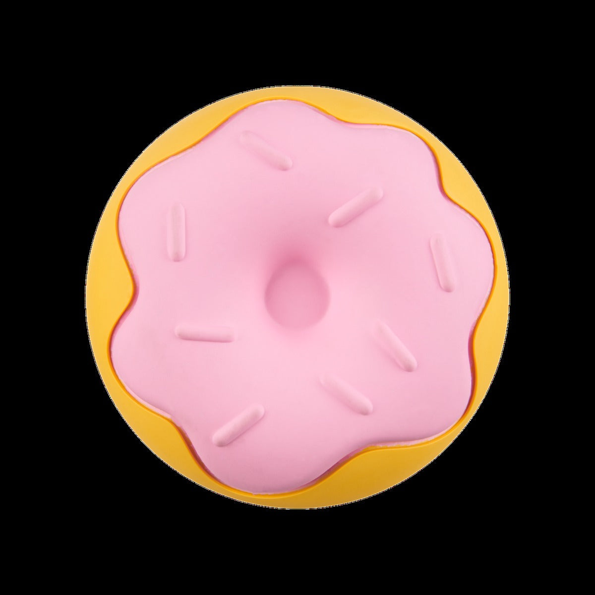 Dunkin'® Strawberry Donut Super Chewer Durable Dog Toy