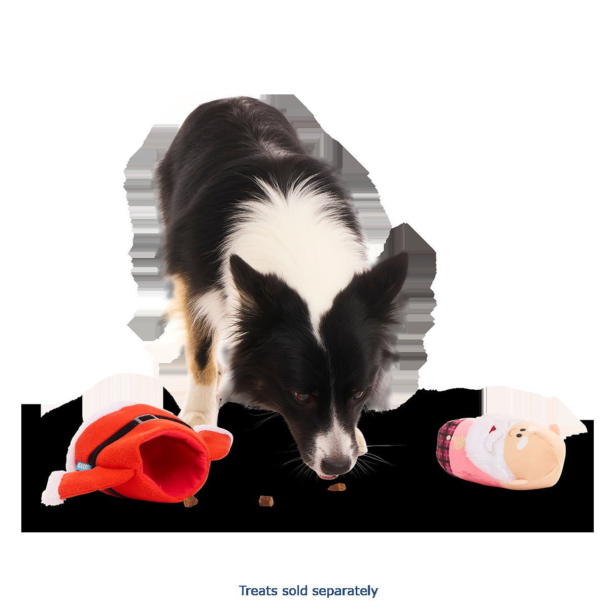 Ol' Kris KringleTM Plush Multi-Part + Enrichment Dog Toy
