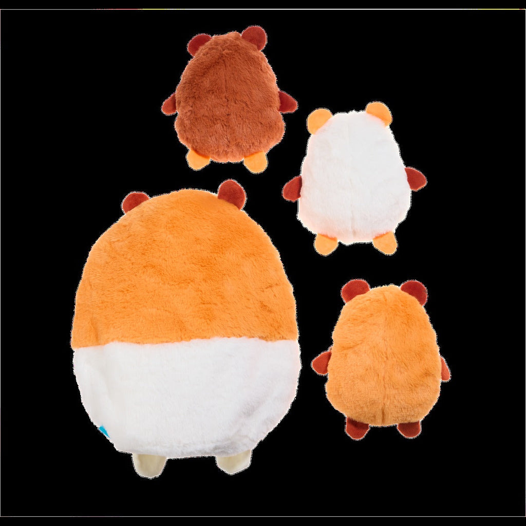 Hannibal Hamster Plush Extra-Large + Multi-Part + Enrichment Dog Toy