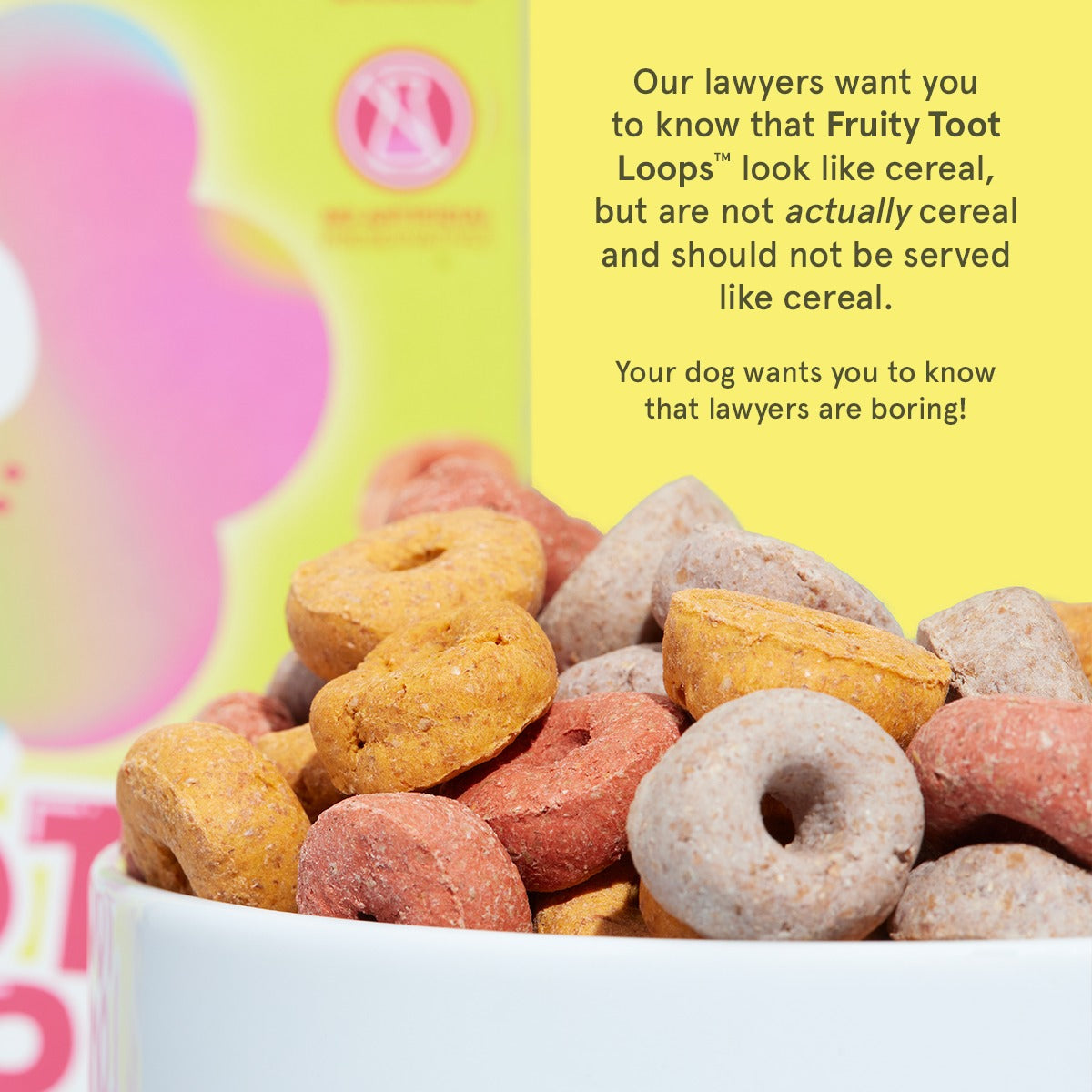 Tooty Fruit LoopsTM Mixed Berry Blend Hard & Crunchy Dog Treats, 10 oz