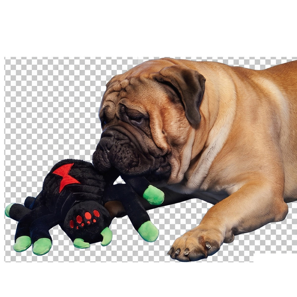 Dark Web Designer Plush Extra-Large + Tug Dog Toy