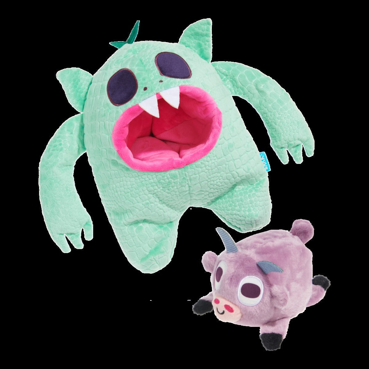 Barbara Chupacabra Plush Multi-Part + Enrichment + Tug Dog Toy