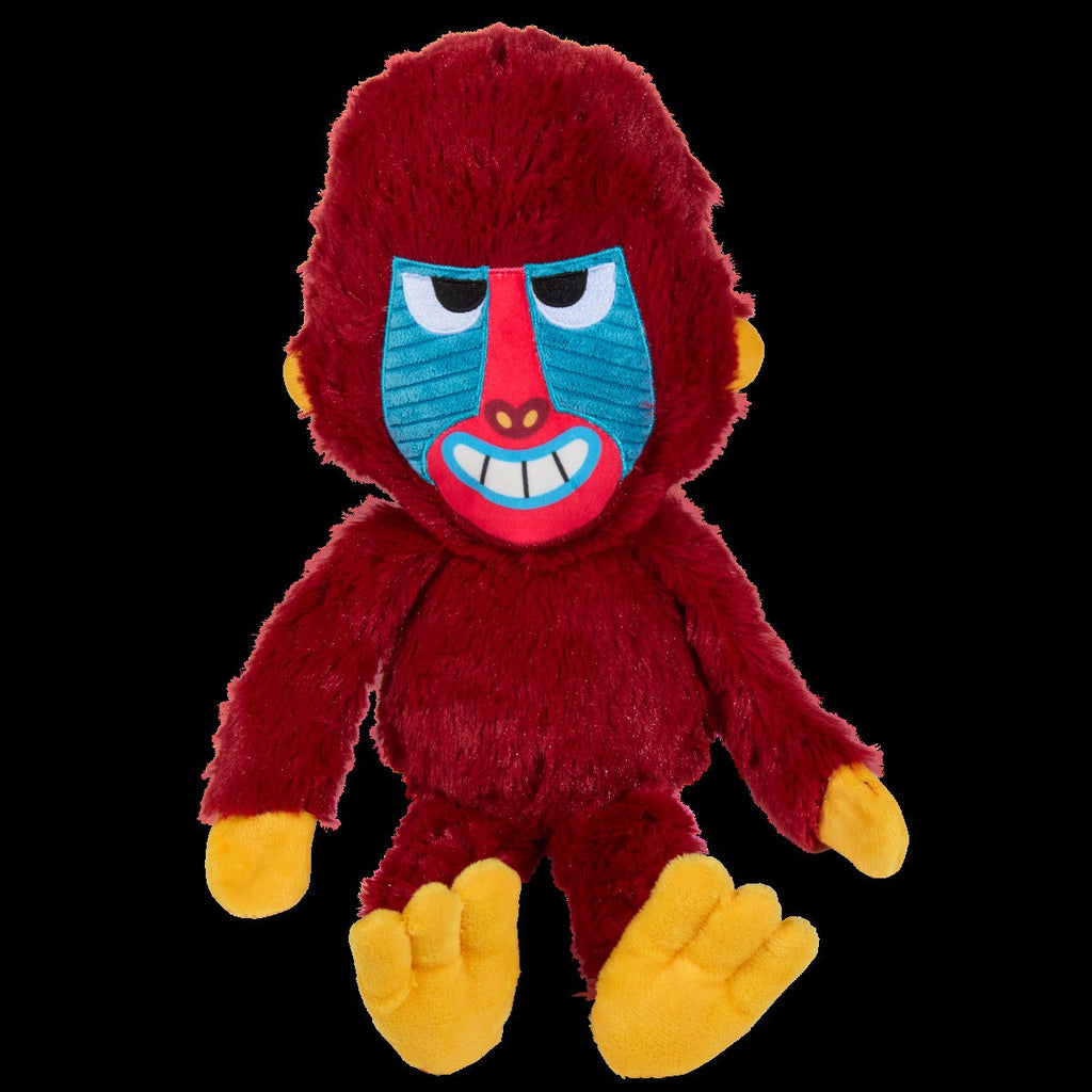 Babu Baboon Plush Extra-Large + Tug Dog Toy