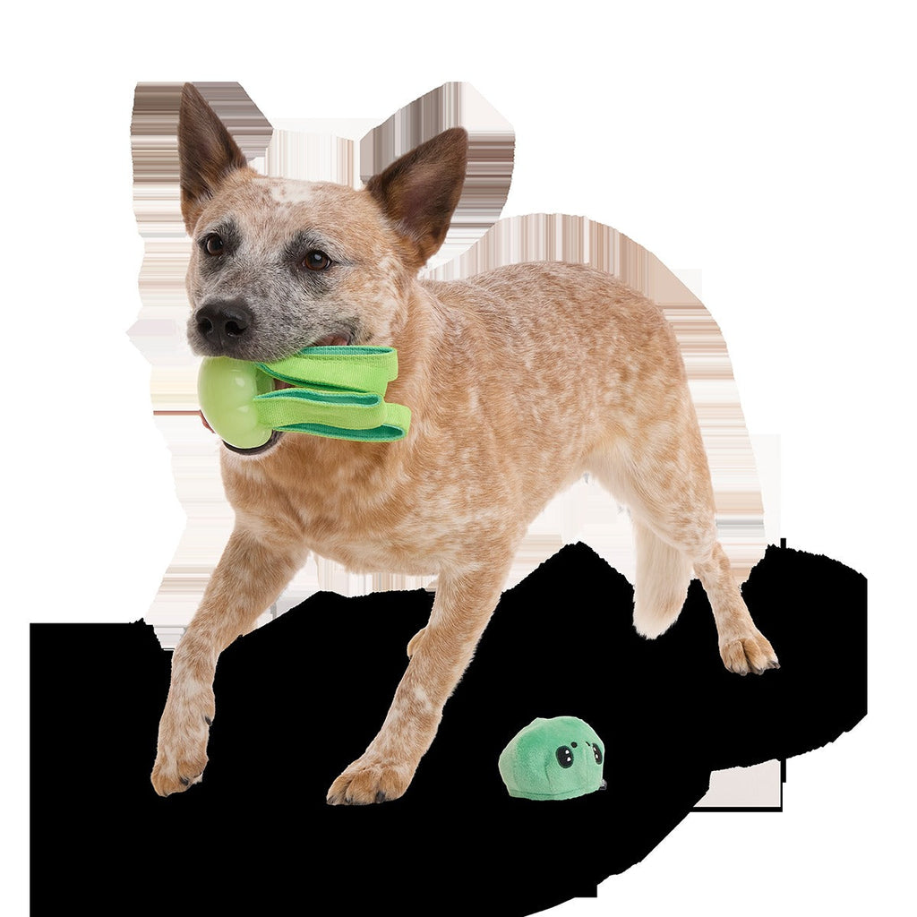 Galactopus Super Chewer Durable 2-in-1 + Tug Dog Toy
