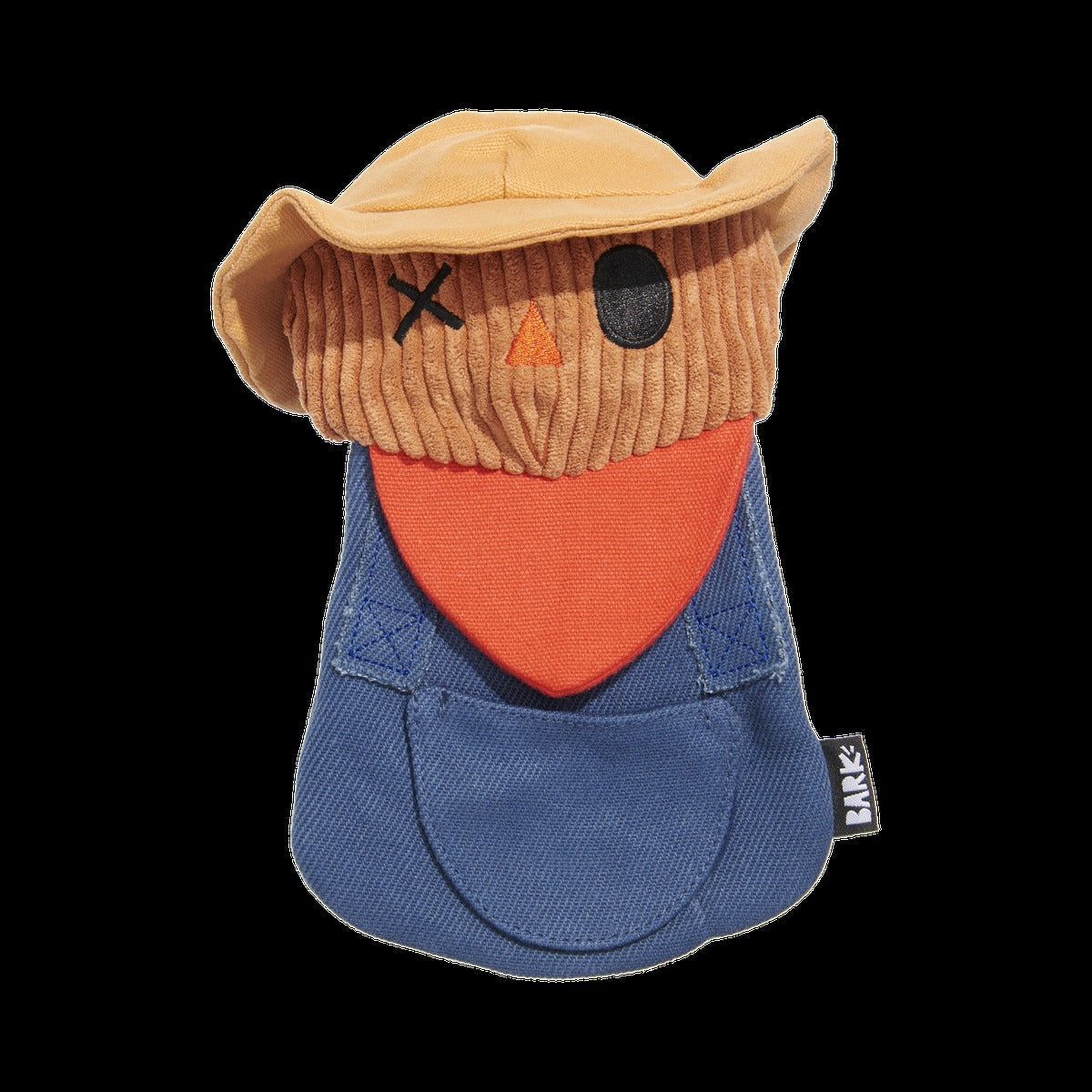 Shreddy Eddy the Scarecrow Super Chewer Durable 2-in-1 + Tug Dog Toy