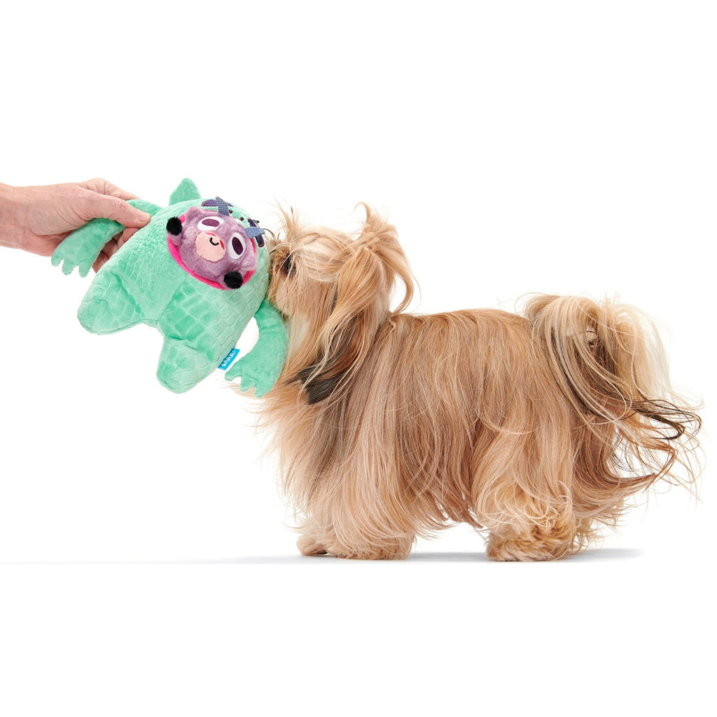 Barbara Chupacabra Plush Multi-Part + Enrichment + Tug Dog Toy