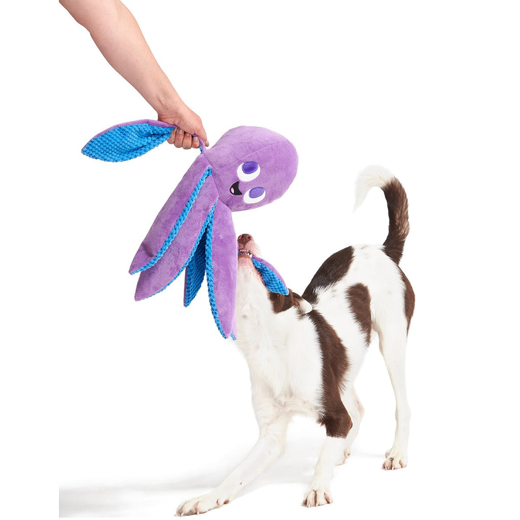 Mondo Ollie the Octopus Plush Tug + Extra-Large Dog Toy