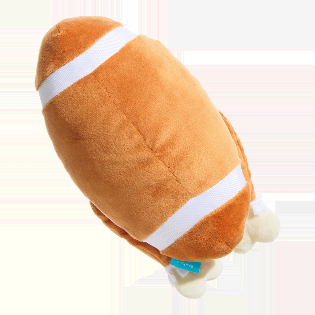 Turkey Day Football Plush Fetch Dog Toy