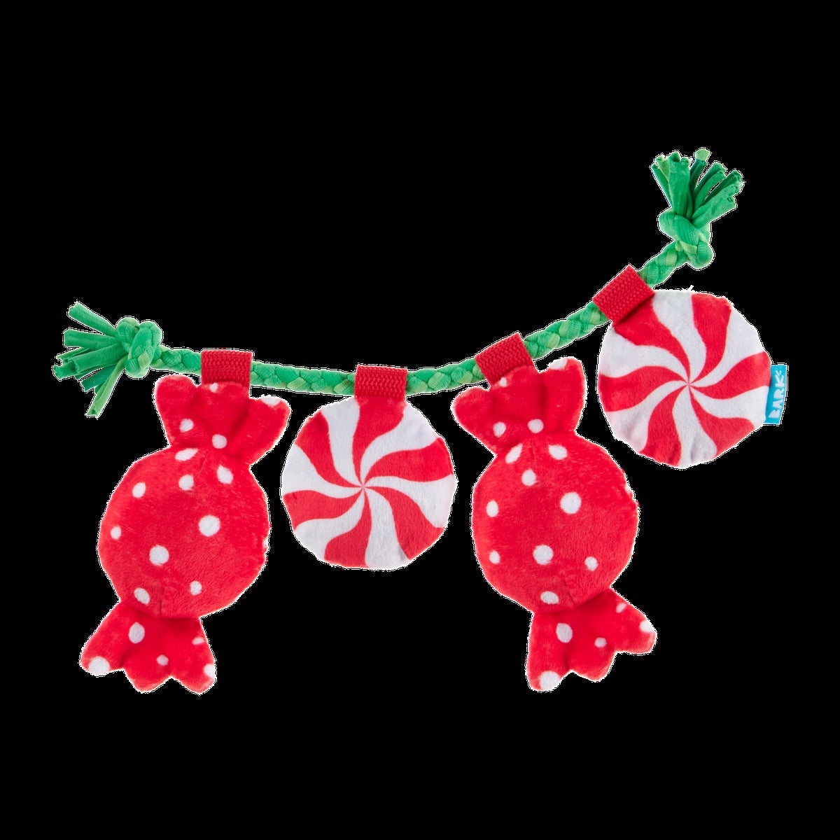 Puppermint Sweeties Plush Tug Dog Toy