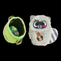 Rickie Racoon the Trash Tycoon Plush Enrichment + Multi-Part Dog Toy