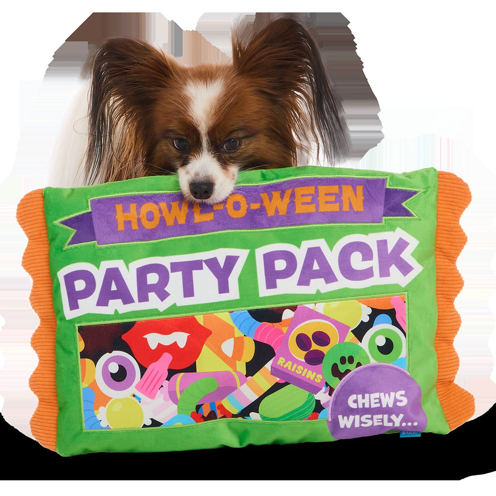 Chomp-Size Candy Pack Plush Extra-Large + 2-in-1 Dog Toy