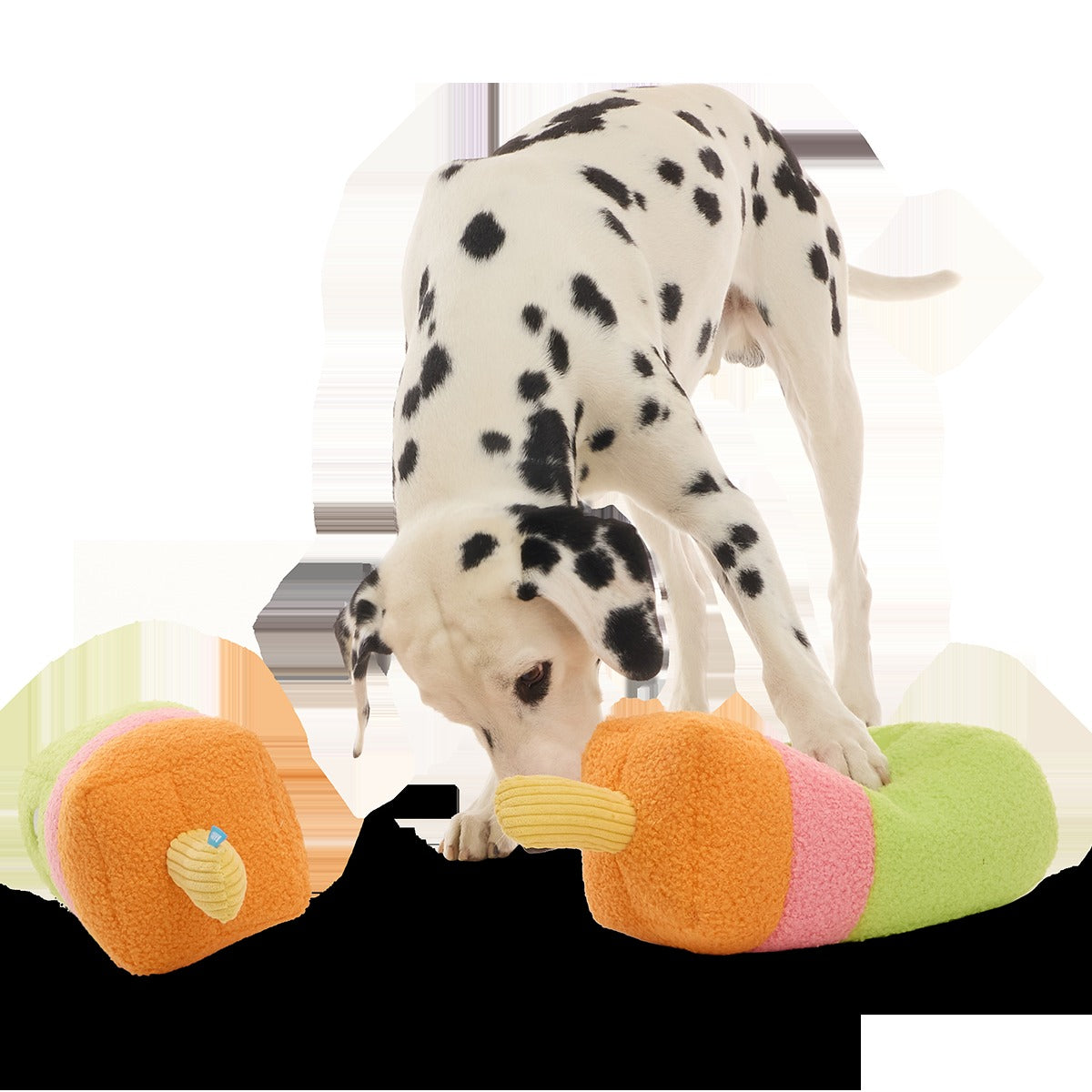 Big Ice Pop Plush Extra-Large + Tug Dog Toy