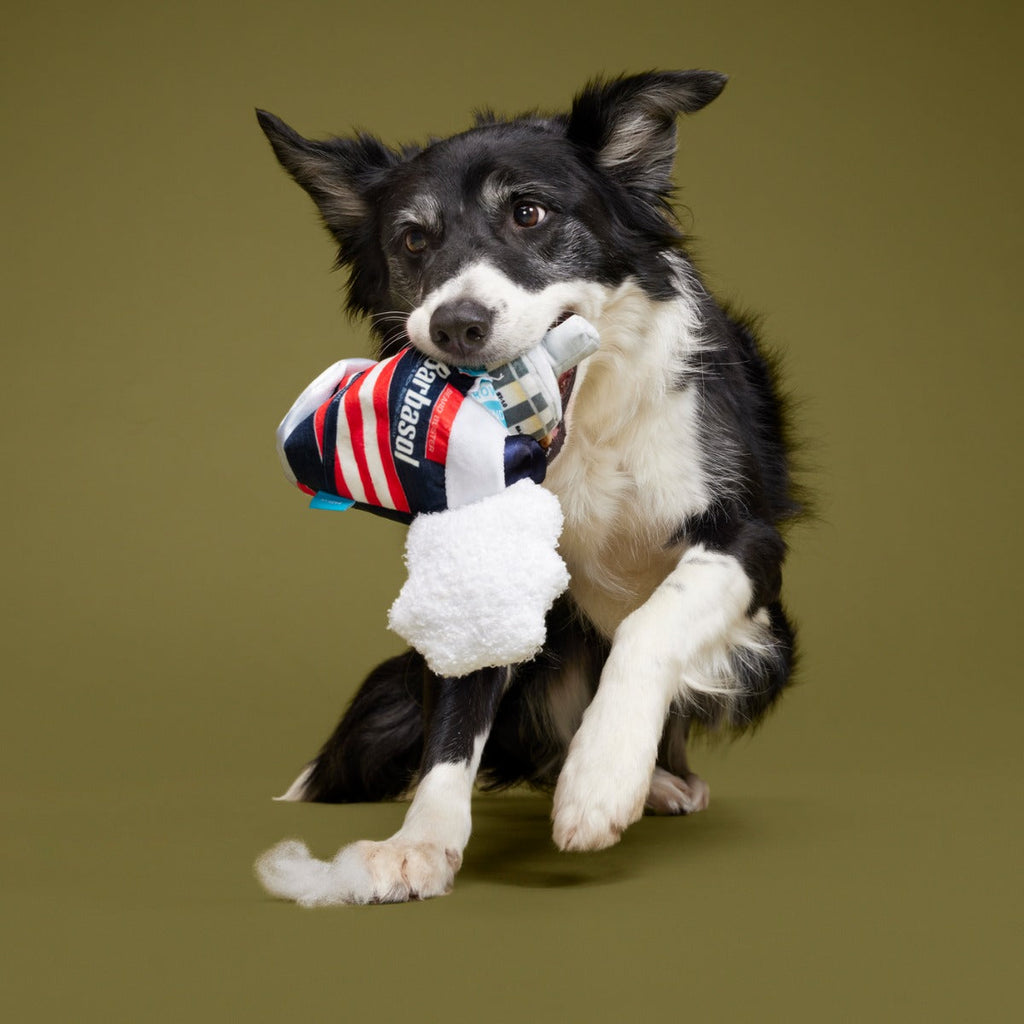 Nedry's Shaving Scheme Plush 2-in-1 Rip and Reveal Dog Toy