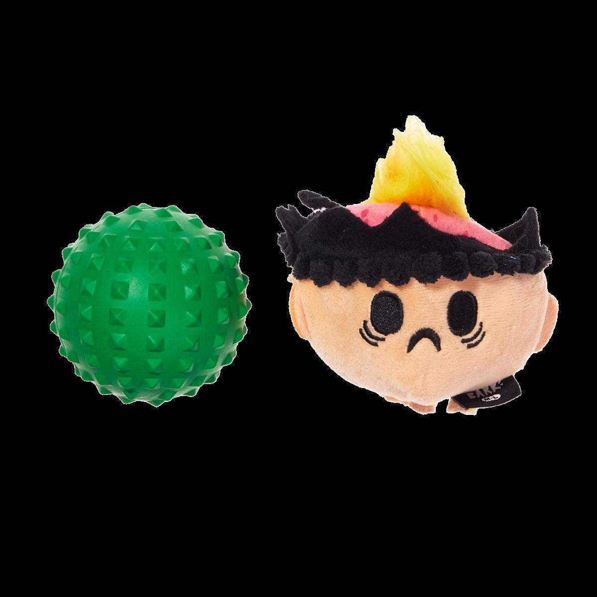 Hot-Headed Harry Super Chewer Durable 2-in-1 + Fetch Dog Toy